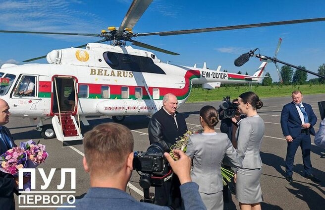 Президент Беларуси Александр Лукашенко 21 июня совершает рабочую поездку в Дзержинский район