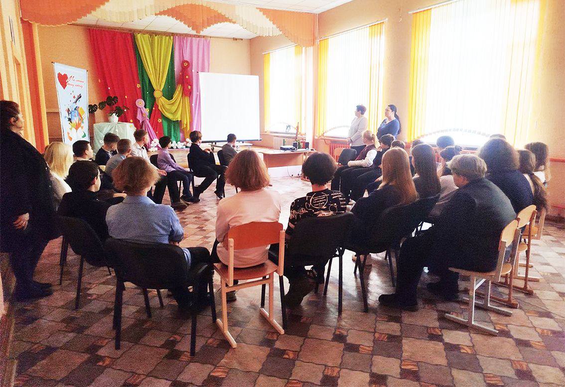 О трагедии из первых уст: в Уречской СШ №2 школьники встретились с ликвидатором последствий катастрофы на Чернобыльской АЭС