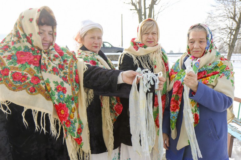В деревне Обчин 17 февраля отпраздновали Масленицу!