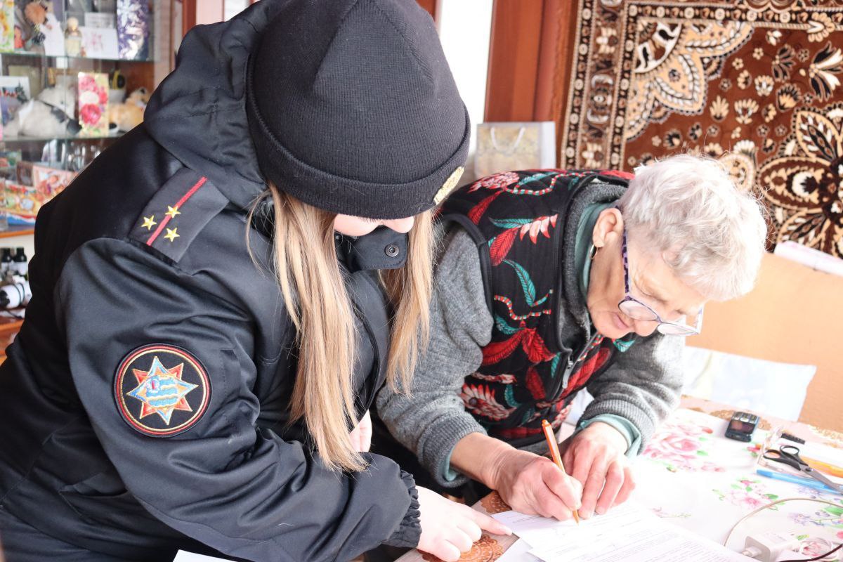 Абласное прафілактычнае мерапрыемства «Дом без пажару» працягваецца на тэрыторыі Рачэнскага і Камунараўскага сельскіх саветаў