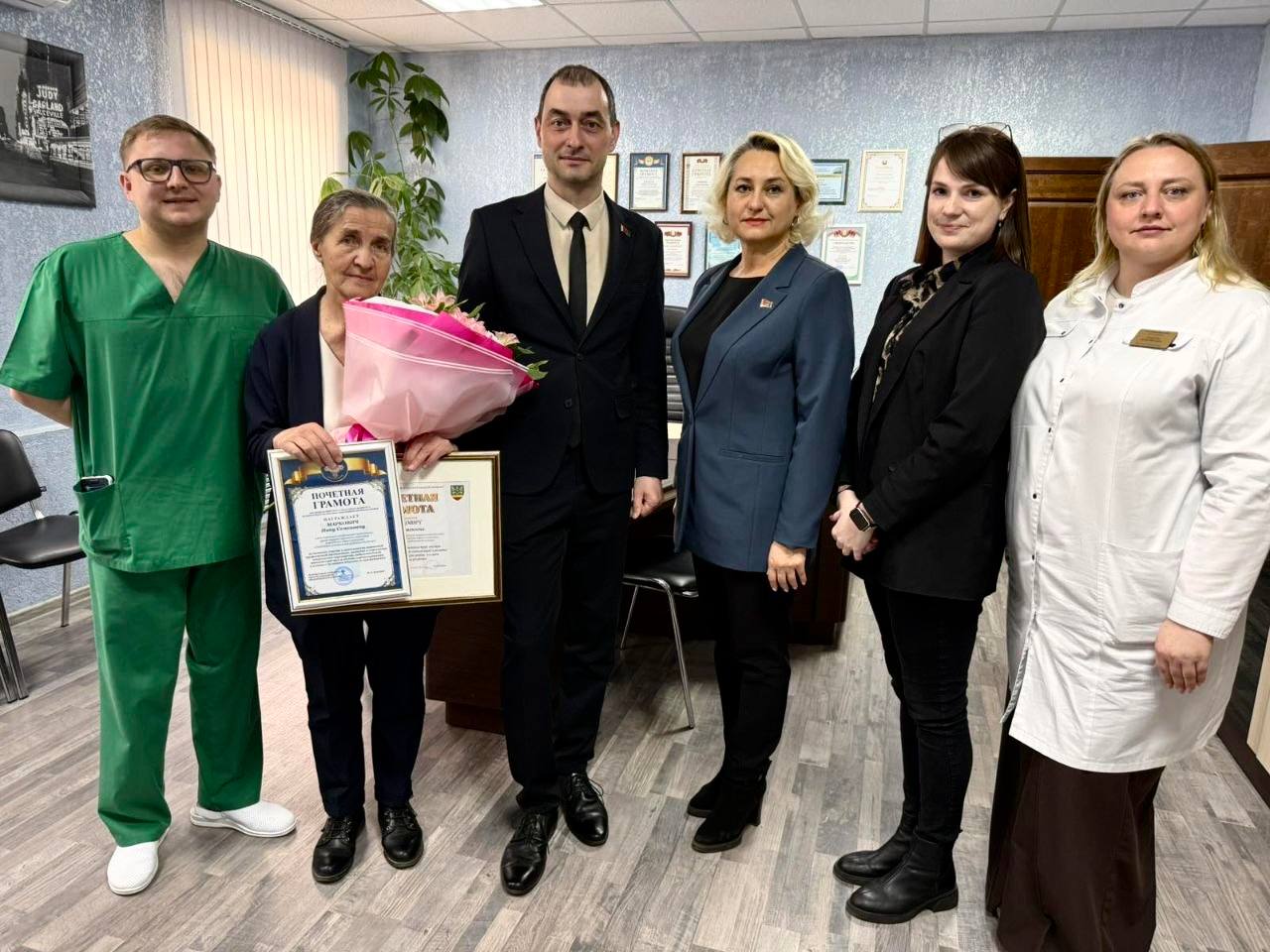 Свой 75-летний юбилей отметила врач-хирург Любанской центральной районной больницы — Нина Семеновна Маркович