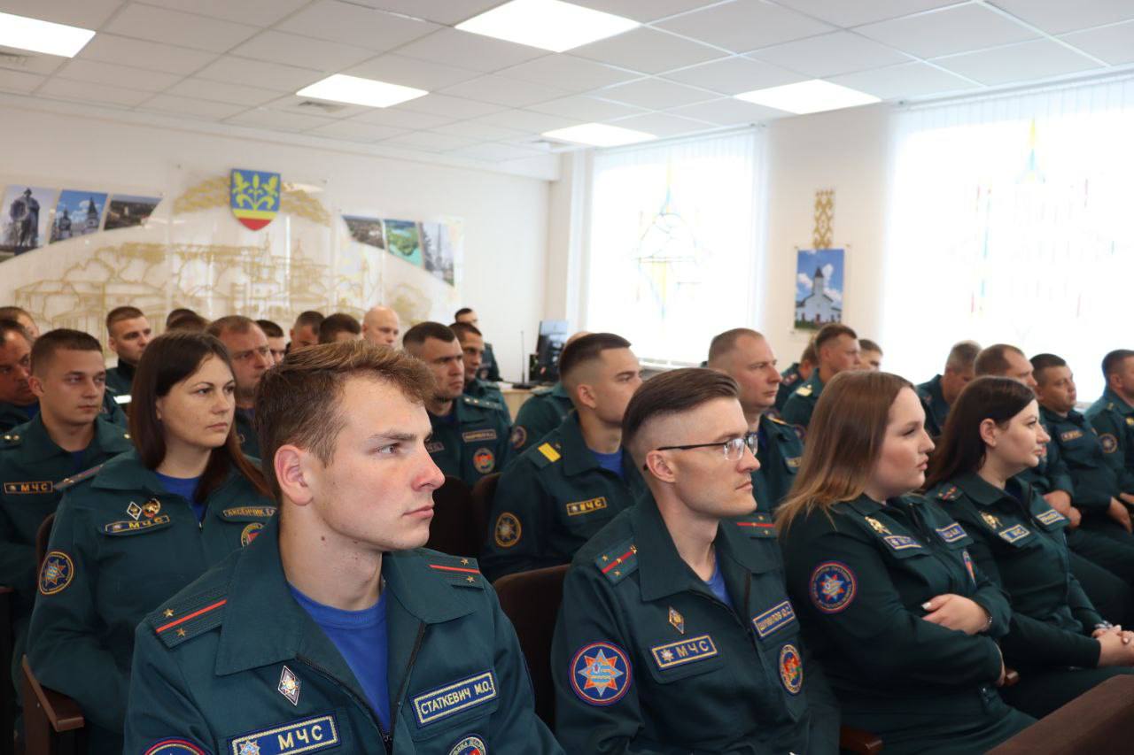 В Любанском районном отделе по чрезвычайным ситуациям состоялось отчетно-выборное собрание первичной организации БРСМ