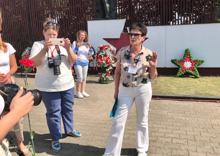 26 августа в фестивале "Вытокі. Крок да Алімпу" принимают участие и журналисты районной газеты